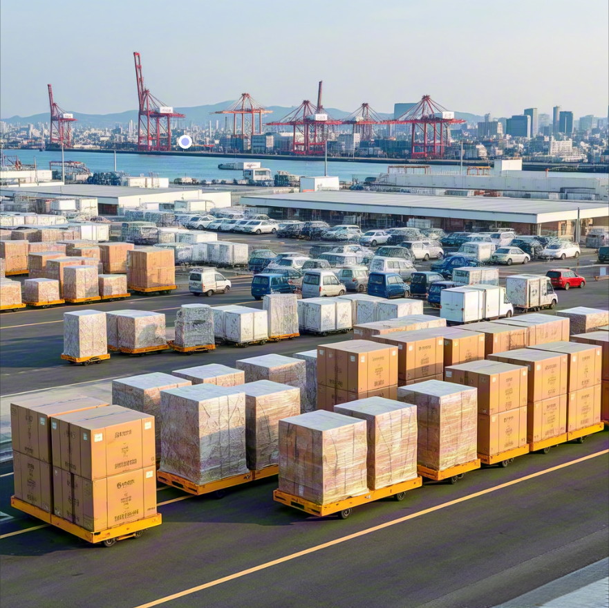 宁波至德国汉堡海运专线到门运输案例