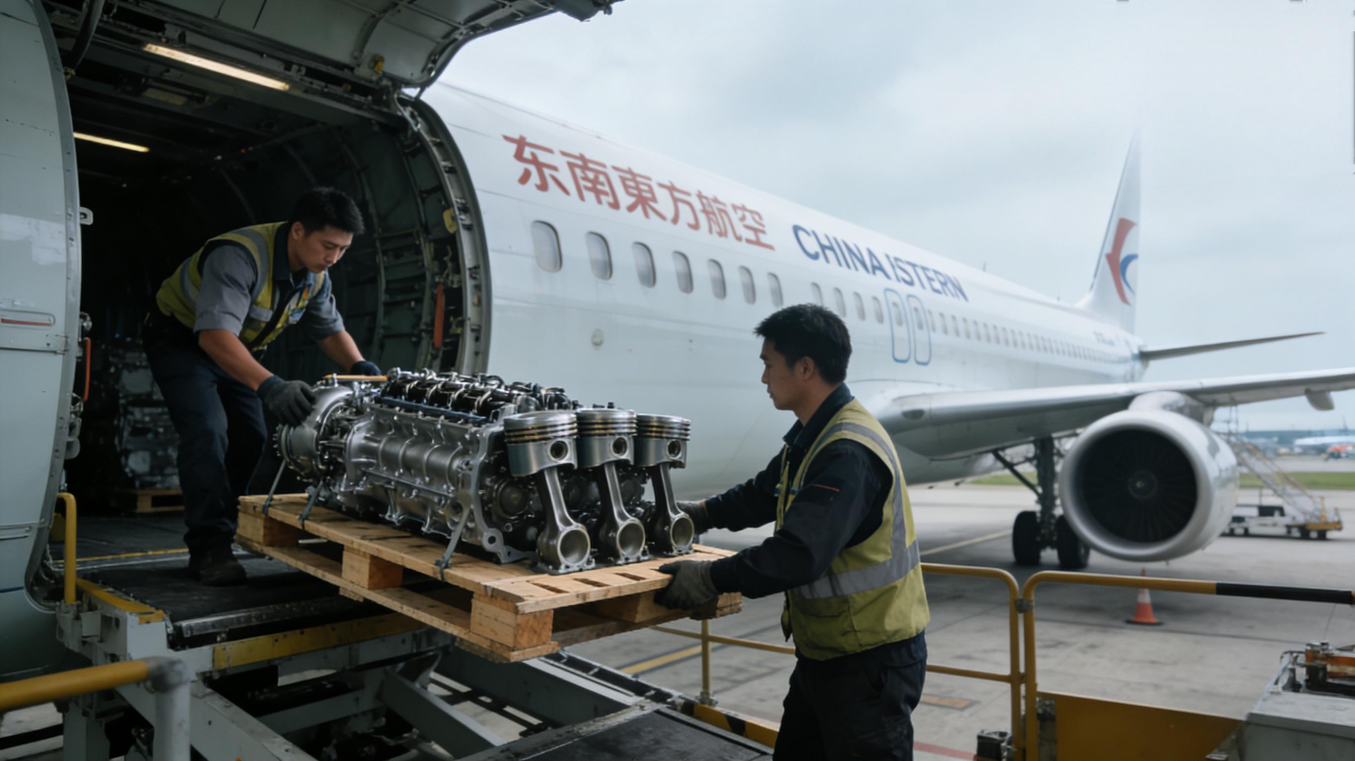 上海到阿联酋迪拜汽车发动机零部件国际空运