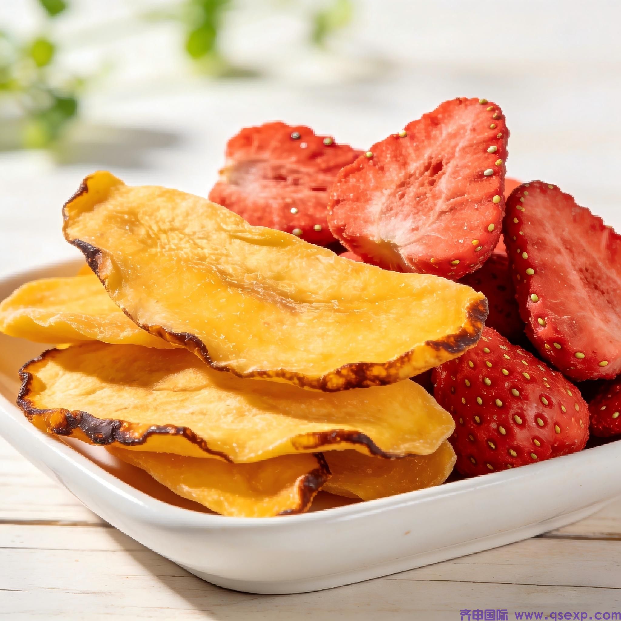 广州到多哈冻干水果脆片空运案例